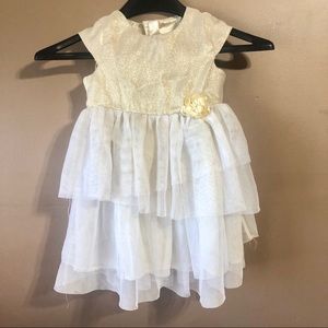 Holly Hastie Toddler Girls Gold Size 2T Dress